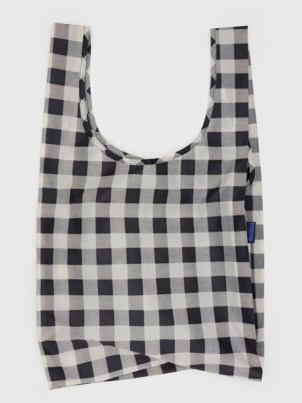 NWT Standard Baggu - Black & White Big Check